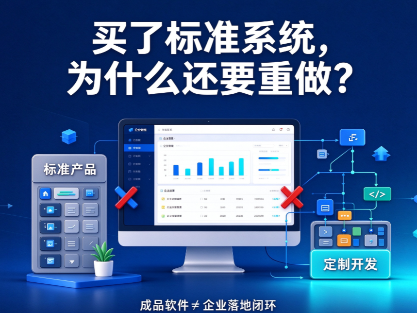 标准管理系统，为何仍需定制开发？
