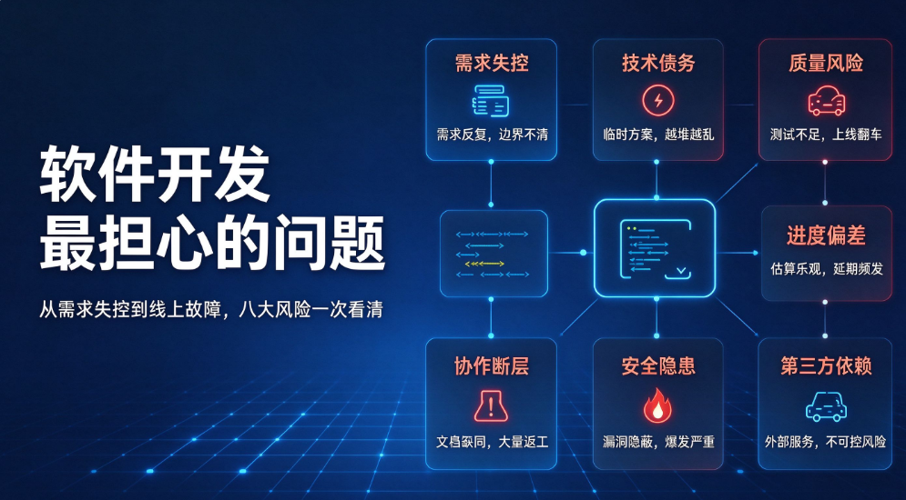 软件开发最担心的问题